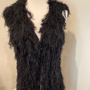 Fabulous long faux fur vest